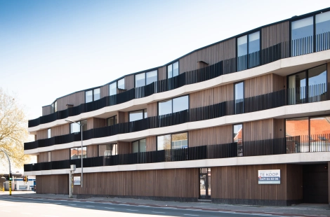 Midas Kortrijk Eribo aannemer bouw appartementen