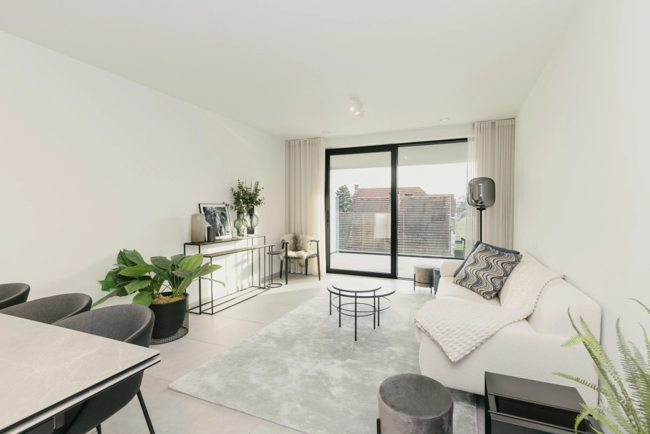 Modelappartement Tiegem Hertog van Brabant Eribo Stijlbouwers Waregem