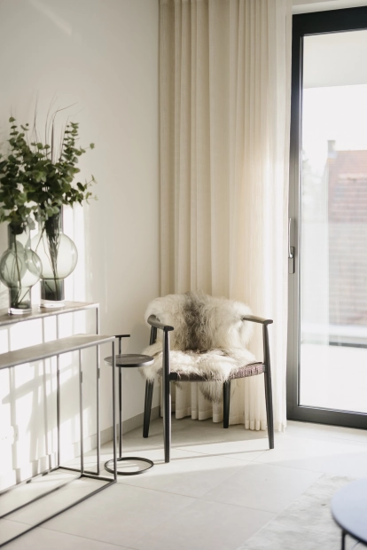 Modelappartement Tiegem Hertog van Brabant Eribo Stijlbouwers Waregem