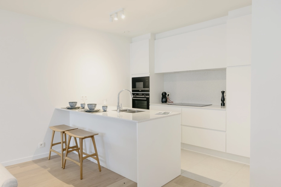 Modelappartement Tiegem Hertog van Brabant Eribo Stijlbouwers Waregem