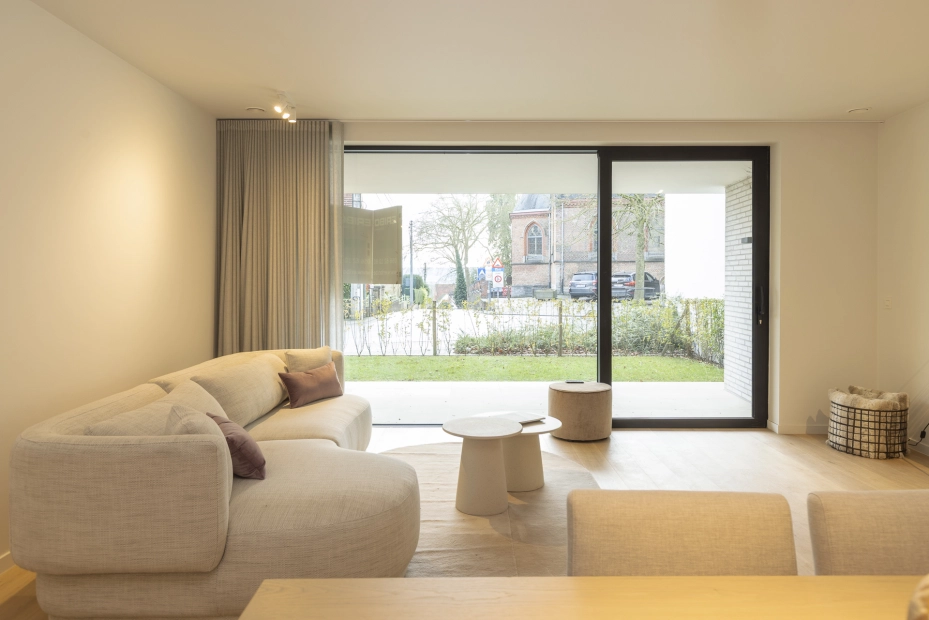 Modelappartement Tiegem Hertog van Brabant Eribo Stijlbouwers Waregem