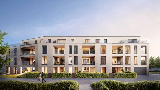 Promenade Deerlijk Eribo aannemer bouw vastgoed appartementen
