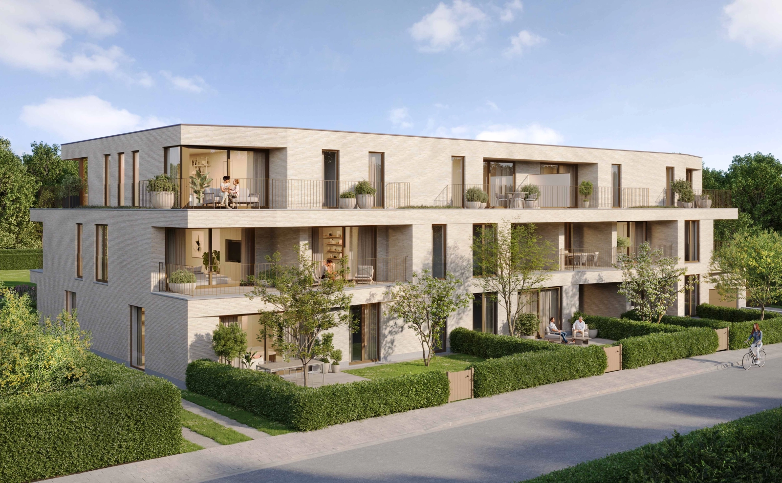 Barolo Waregem appartementen Eribo