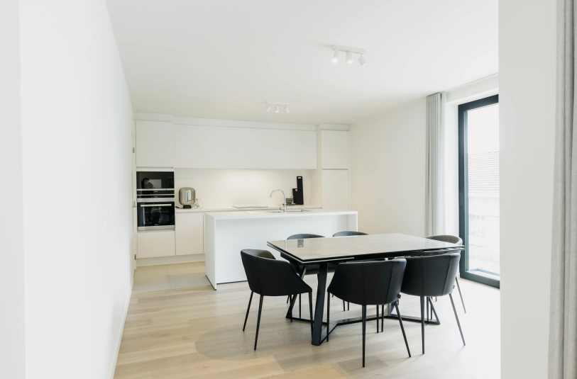 Modelappartement Tiegem Hertog van Brabant Eribo Stijlbouwers Waregem