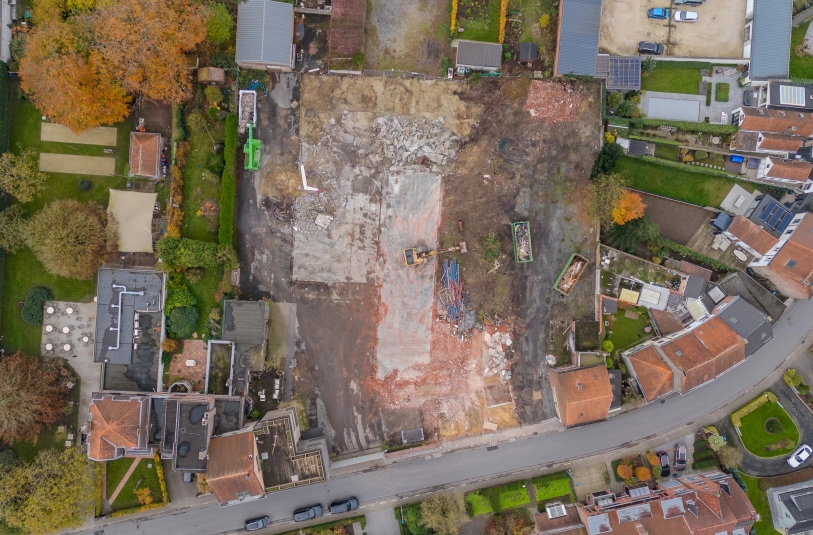 Barolo Waregem appartementen Eribo projectgrond